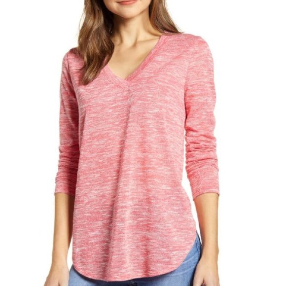 Caslon Tops - Caslon Cozy V-Neck Tunic Top - NWT